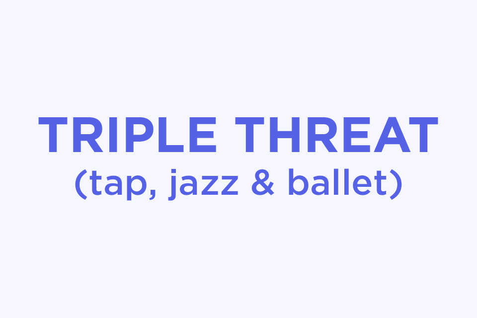 Triple Threat: Tap, Jazz & Ballet dance classes at Tap 'n Arts Dance Studio, located in Colonial Park Mall, Harrisburg, PA